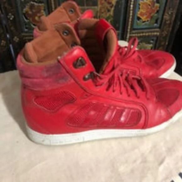 🌼ADIDAS ADI RISE "LIGHT SCARLET RED - Picture 2 of 5